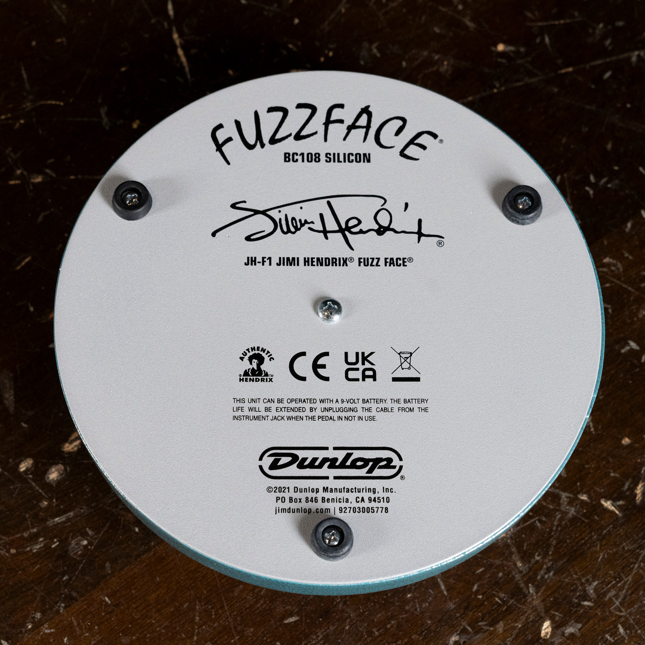 DUNLOP - junko Dunlop JH-F1 Jimi Hendrix Fuzz Face Pedal | Music & Arts
