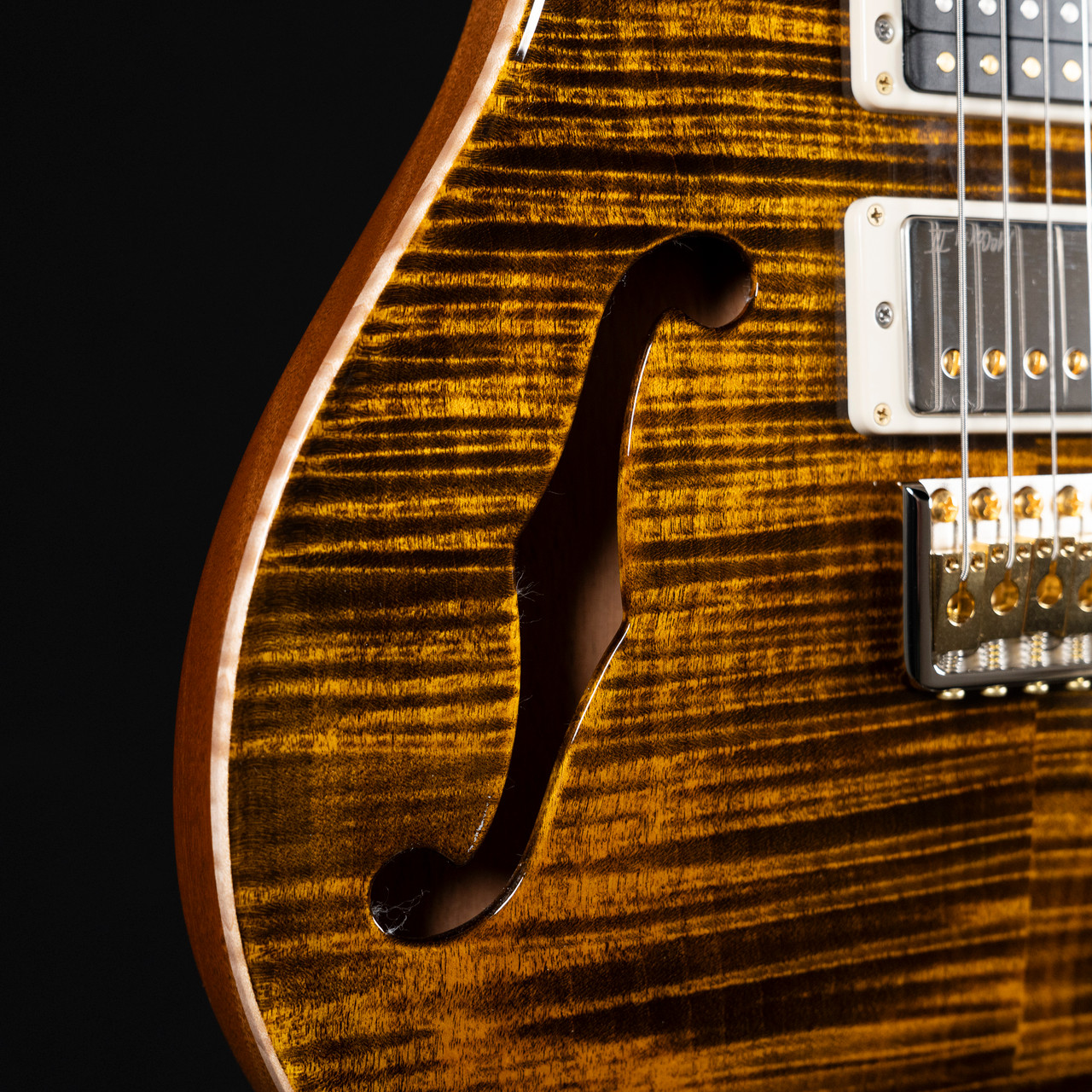 PRS Special Semi-Hollow 10 Top Electric Guitar - Yellow Tiger