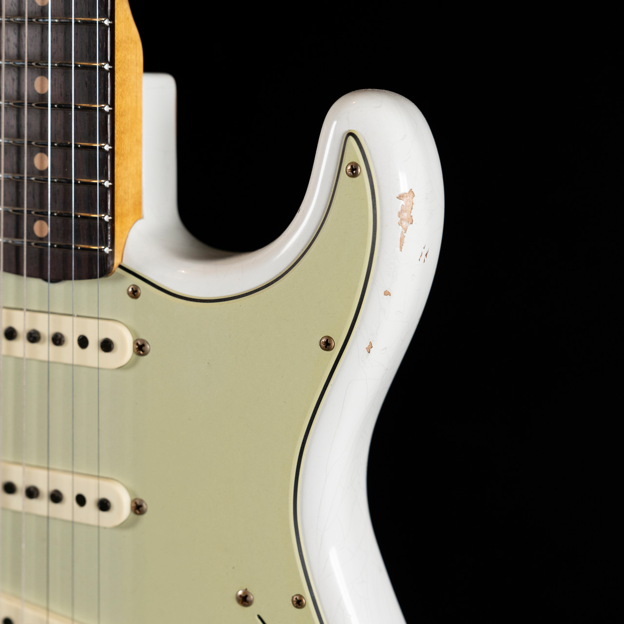 ★Custom Relic OlympicWhite Stratocaster★ Fender Custom Shop GT11 Relic Stratocaster - Olympic White/3
