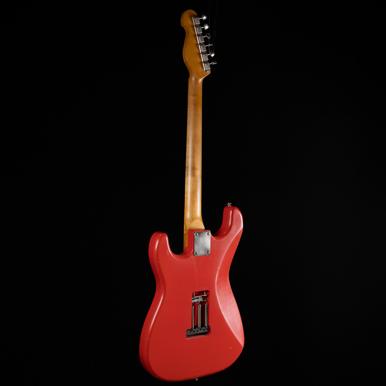 【HI FI FNK】Eddie Krystal Half Top K-Line Guitars Springfield Electric Guitar - Fiesta Red