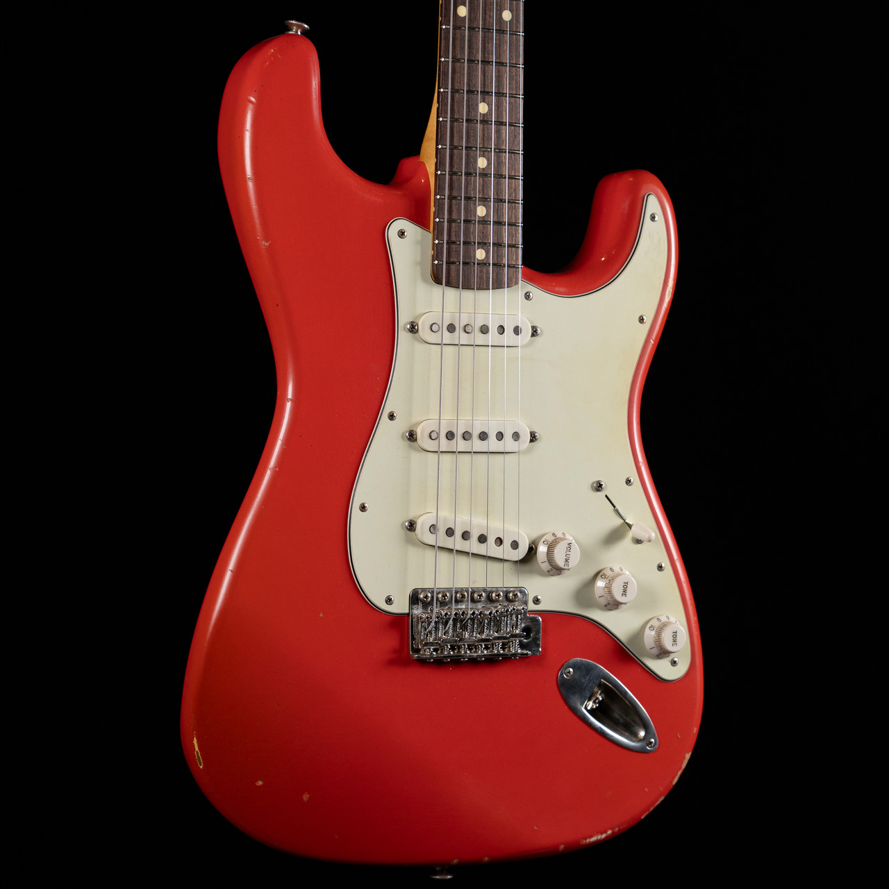 【HI FI FNK】Eddie Krystal Half Top K-Line Guitars Springfield Electric Guitar - Fiesta Red