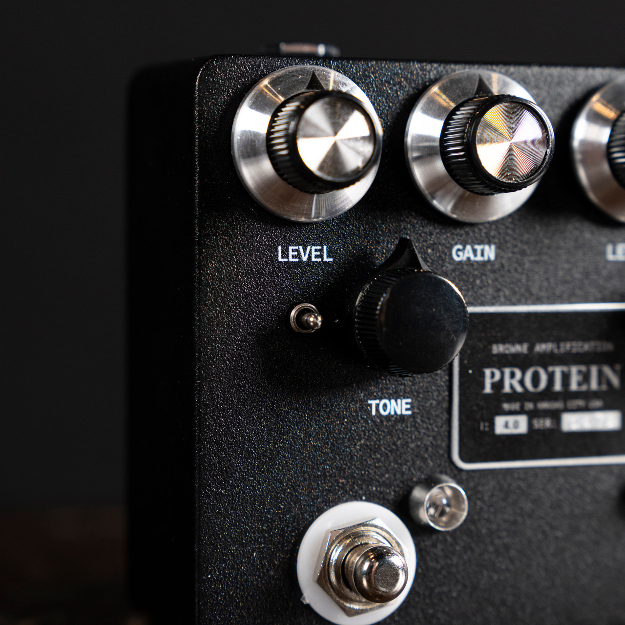 Browne Amplification Protein Dual Overdrive V4 - Black / New