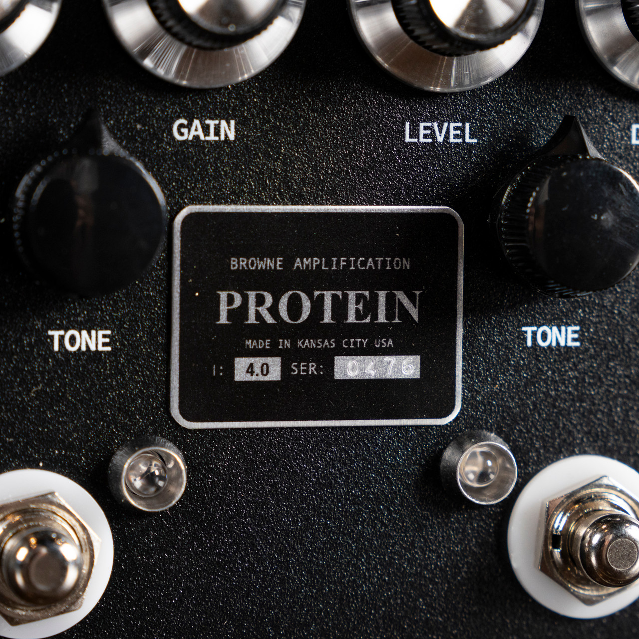 Browne Amplification Protein Dual Overdrive V4 - Black / New
