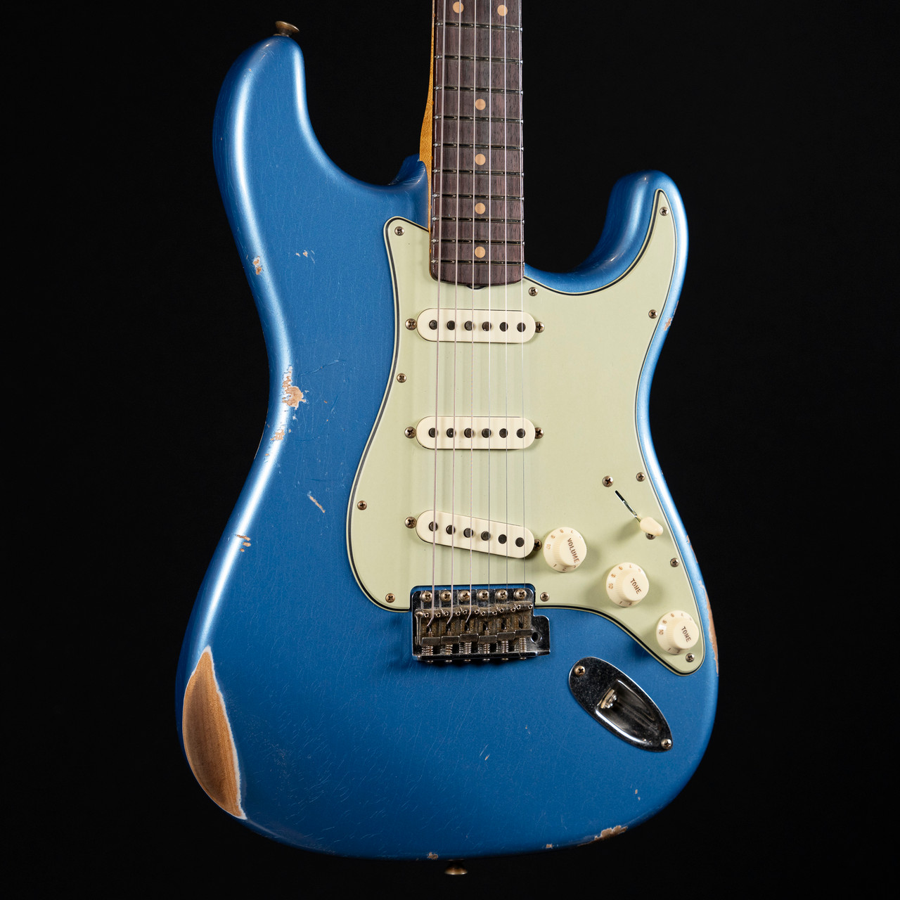◆ CustomElectrolic Relic Lake.P.BStrato◆ Fender Custom Shop 1962 Stratocaster Relic – Lake Placid