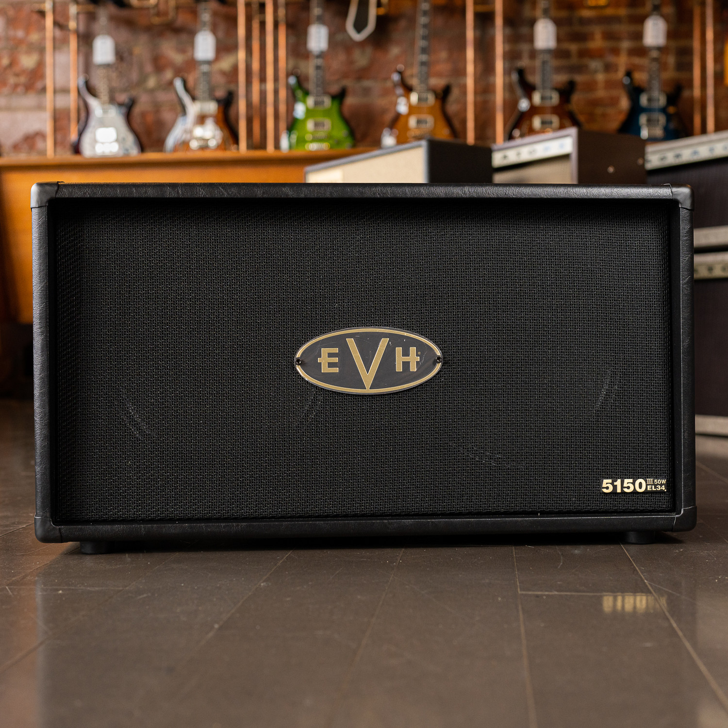 EVH 5150III EL34 2X12 Speaker Cabinet - Black