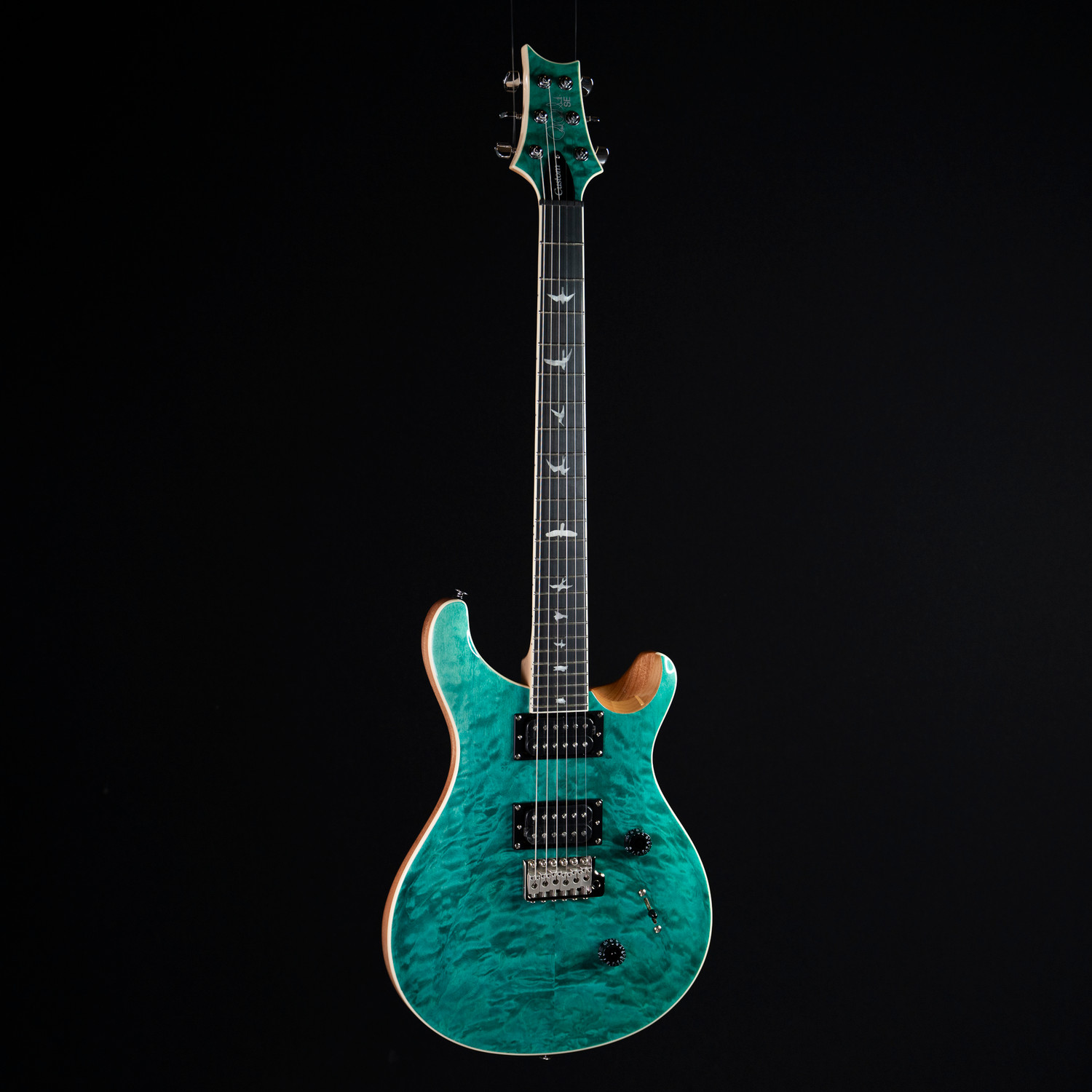 PRS SE Custom 24 Quilt - Turquoise