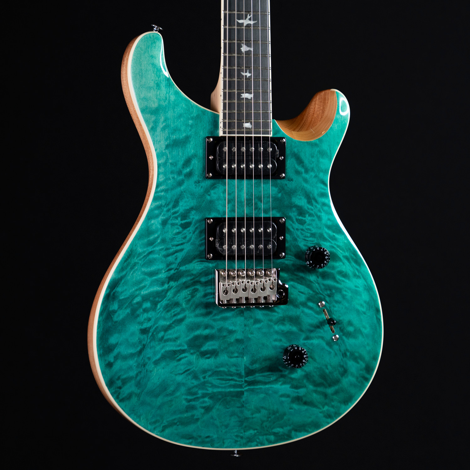 PRS SE Custom 24 Quilt - Turquoise #0822