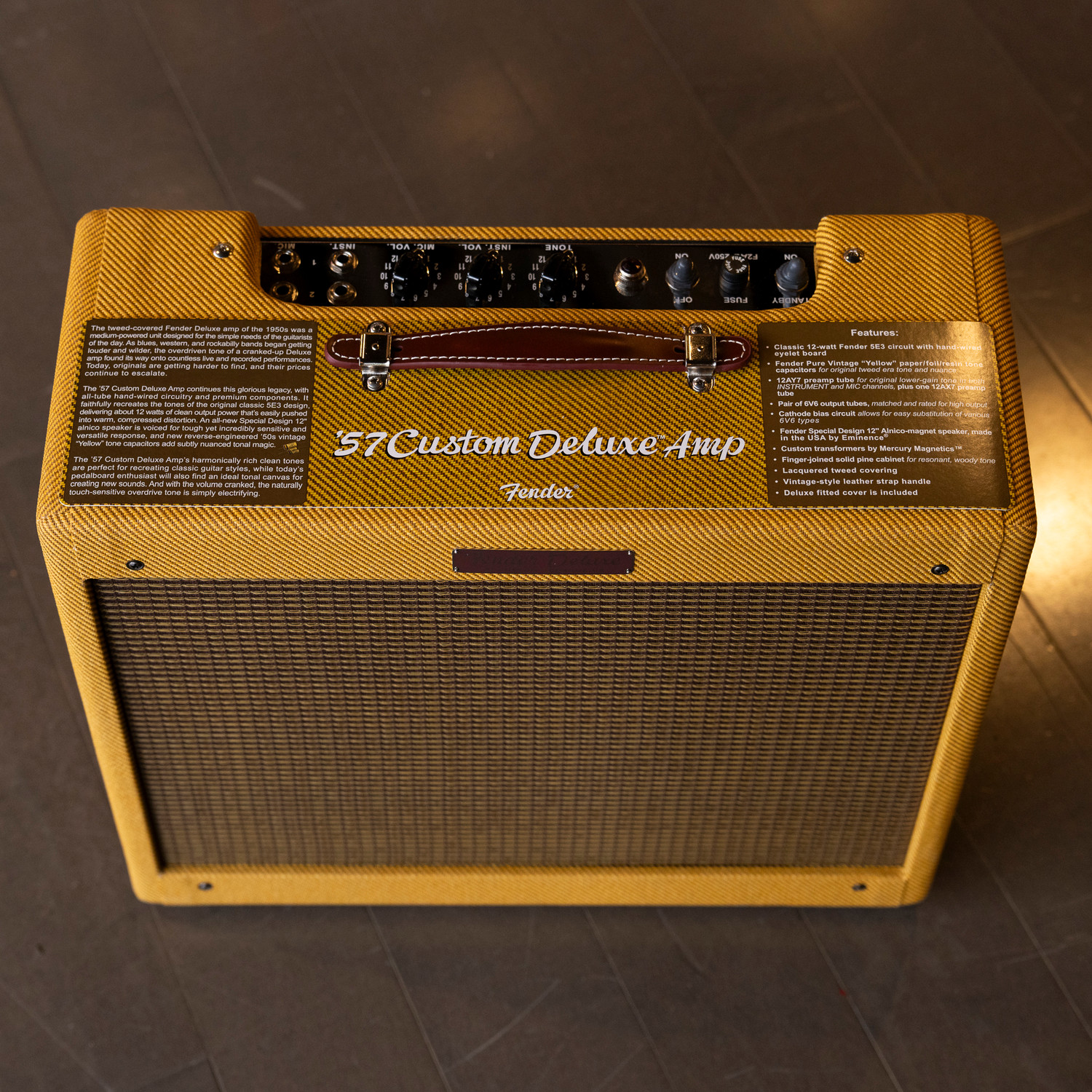 Fender '57 Custom Deluxe Tweed Amplifier