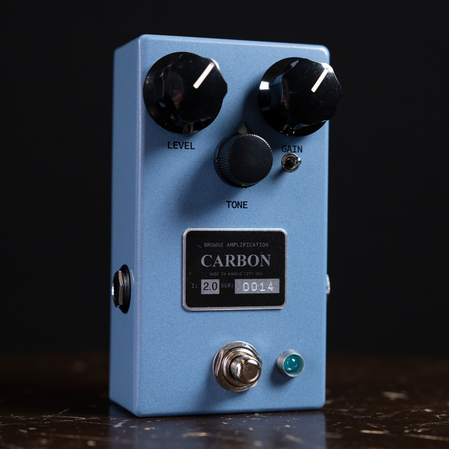 Browne Amplification The Carbon V2 Overdrive Pedal - Sky Blue