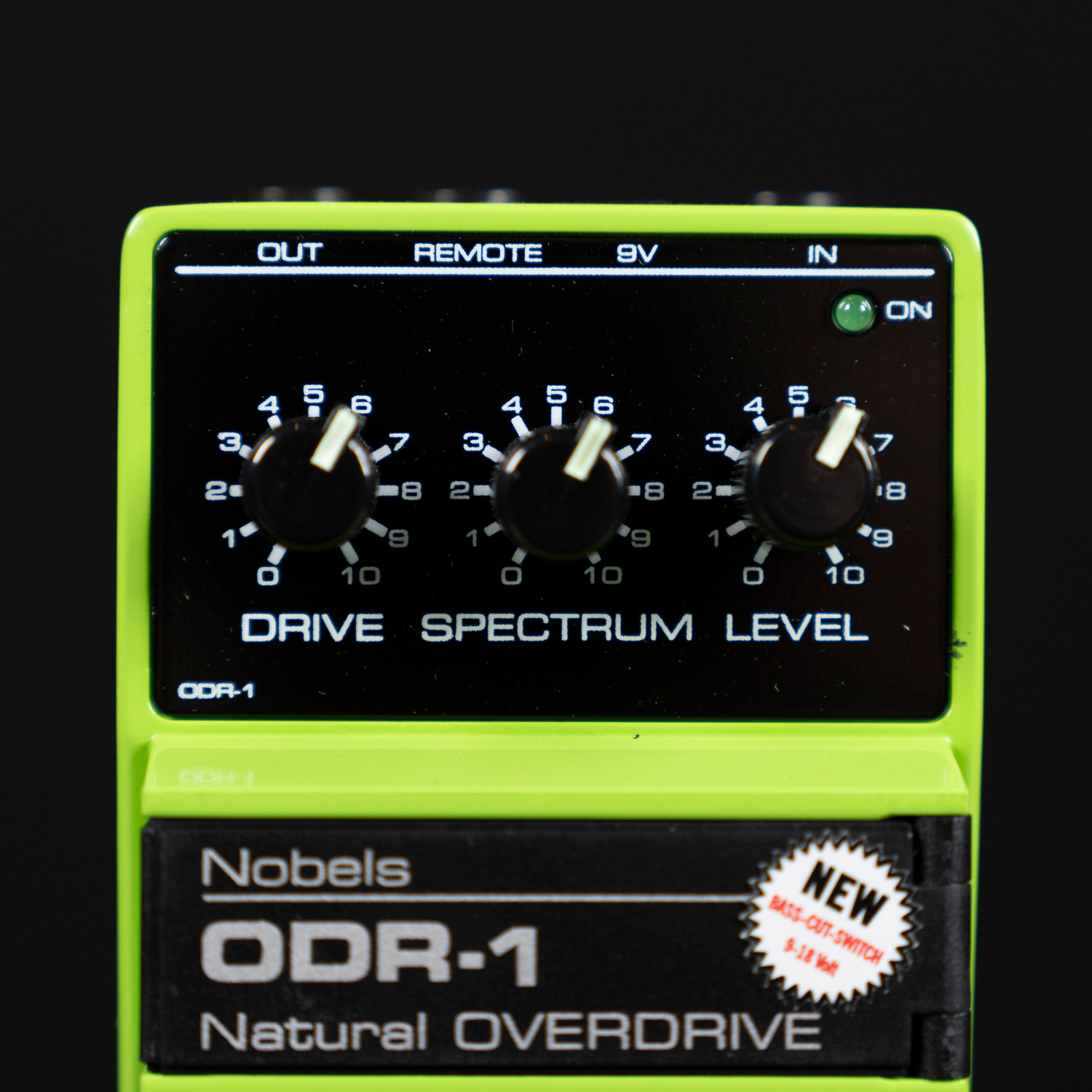 Nobels ODR-1(BC) Overdrive Pedal w/ Bass Cut Switch