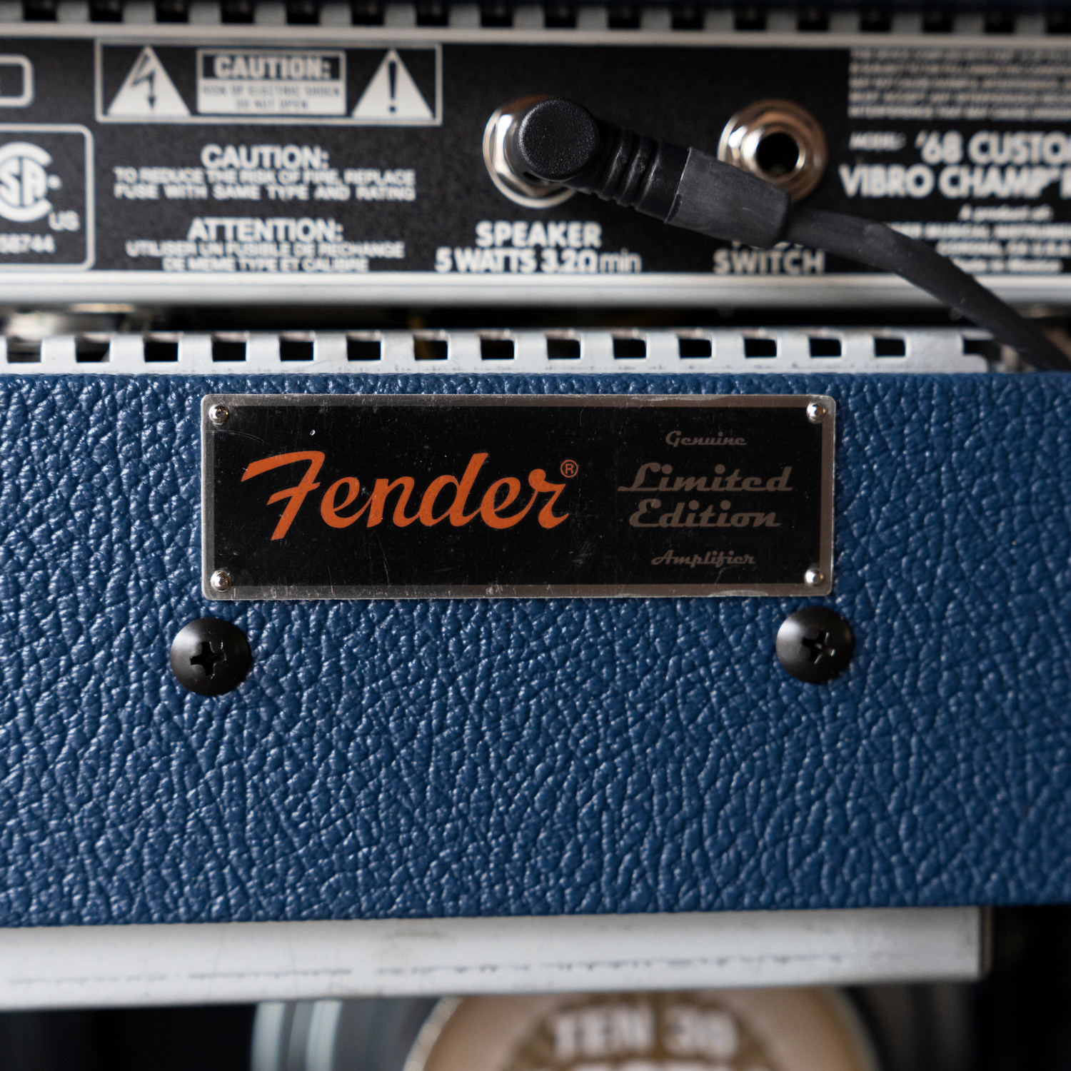 Fender '68 Custom LTD Vibro Champ Reverb - Navy Blue