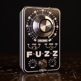 King Tone Guitar miniFUZZ V2 - Black