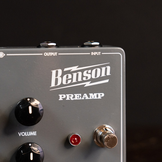 Benson Amps Preamp Pedal - Grey Benson Amps Preamp Pedal - Grey
