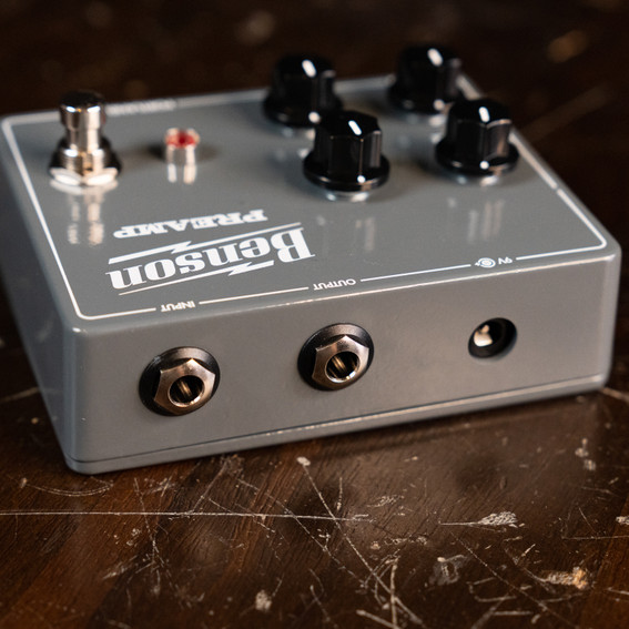 Benson Amps Preamp Pedal - Grey Benson Amps Preamp Pedal - Grey
