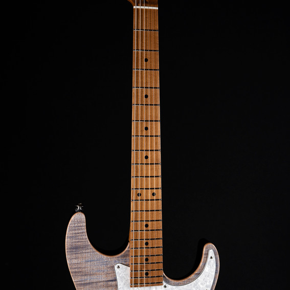 Suhr Standard Plus HSS - Trans Blue Denim Slate - Roasted Maple #1000