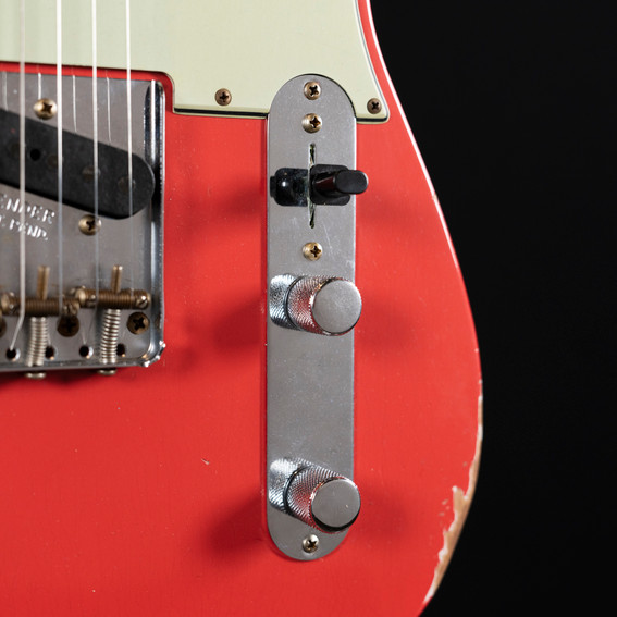 Fender Custom Shop 1963 Telecaster Relic - Fiesta Red