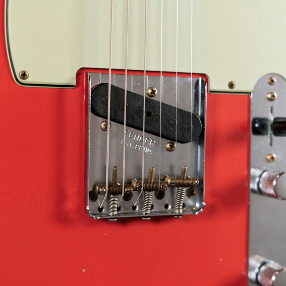 Fender Custom Shop 1963 Telecaster Relic - Fiesta Red