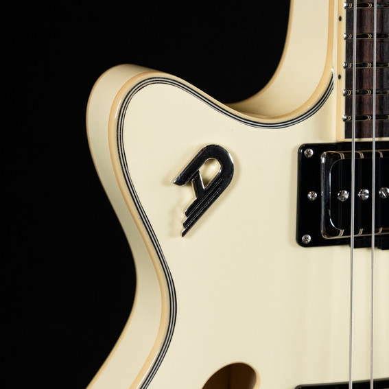 Duesenberg Fullerton TV Semi-Hollow Electric Guitar - Vintage White 