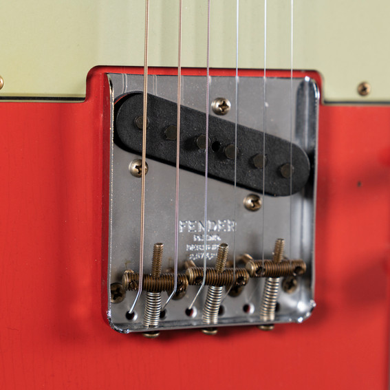 Fender Custom Shop 1964 Telecaster Relic - Aged Fiesta Red