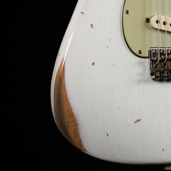 Fender Custom Shop 1962 Stratocaster Relic - Olympic White