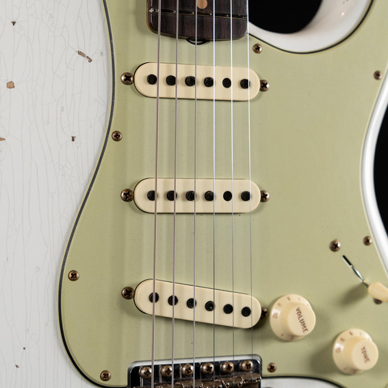 Fender Custom Shop 1962 Stratocaster Relic - Olympic White