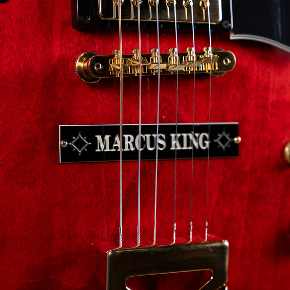 Gibson Marcus King ES-345 Semi-Hollow Electric Guitar - Sixties Cherry