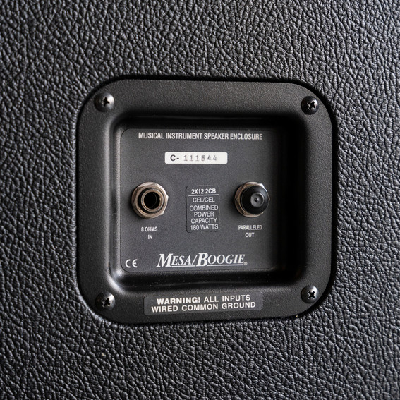 Mesa/Boogie Split Back 2x12 Speaker Cabinet - Black Bronco Mesa/Boogie Split Back 2x12 Speaker Cabinet - Black Bronco