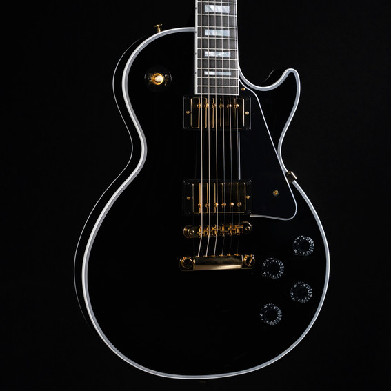 Gibson Custom Shop Les Paul Custom Electric Guitar - Ebony Gibson Custom Shop Les Paul Custom Electric Guitar - Ebony