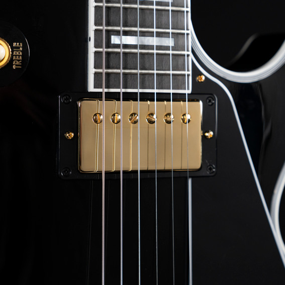 Gibson Custom Shop Les Paul Custom Electric Guitar - Ebony Gibson Custom Shop Les Paul Custom Electric Guitar - Ebony