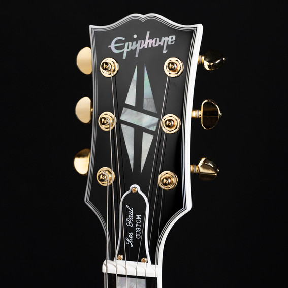 Epiphone Inspired By Gibson Les Paul Custom - Alpine White Epiphone Inspired By Gibson Les Paul Custom - Alpine White