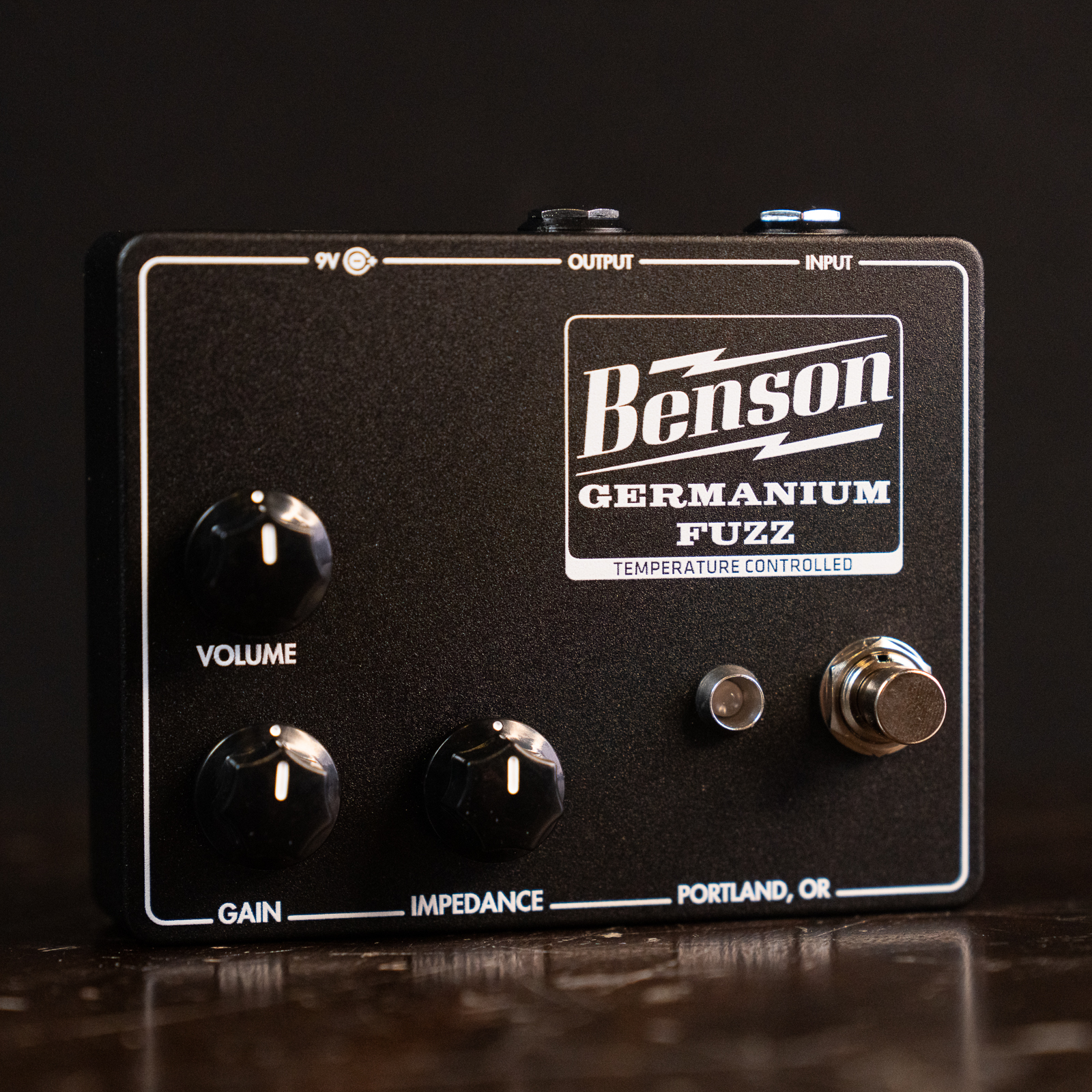 Benson Amps Germanium Fuzz Pedal - Studio Black