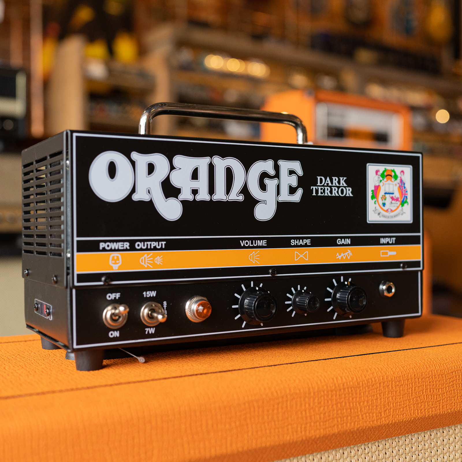 Orange Dark Terror 15W/7w チューブ・アンプヘッド-