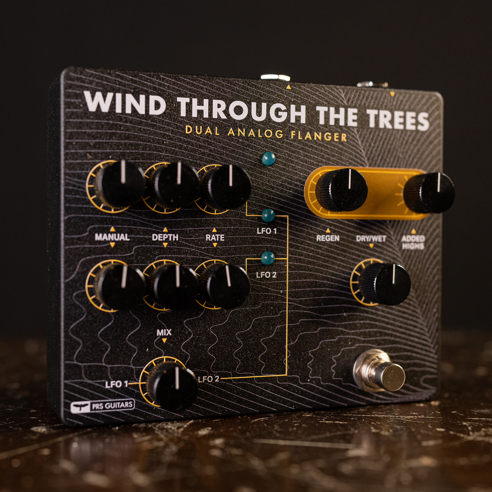 PRS Wind Through The Trees Dual Analog Flanger Guitar Pedal