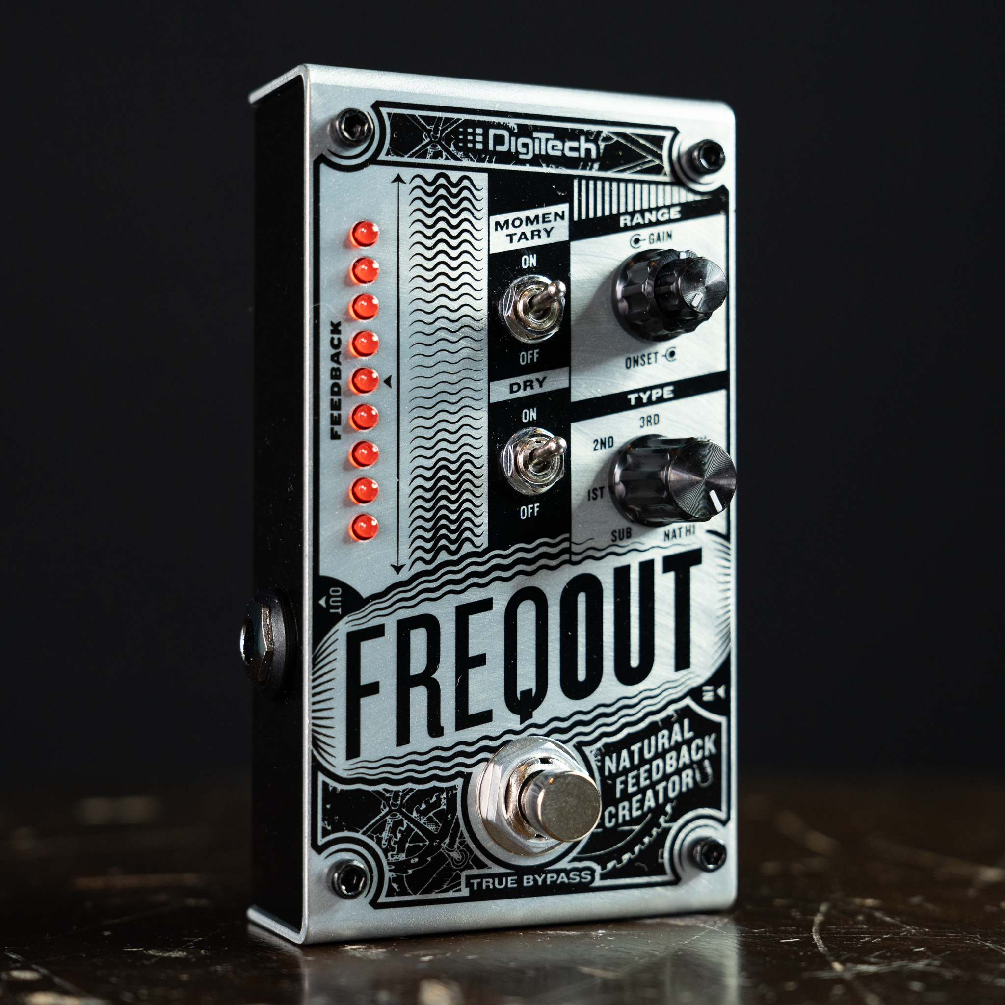 Digitech FreqOut Natural Feedback Creator Pedal