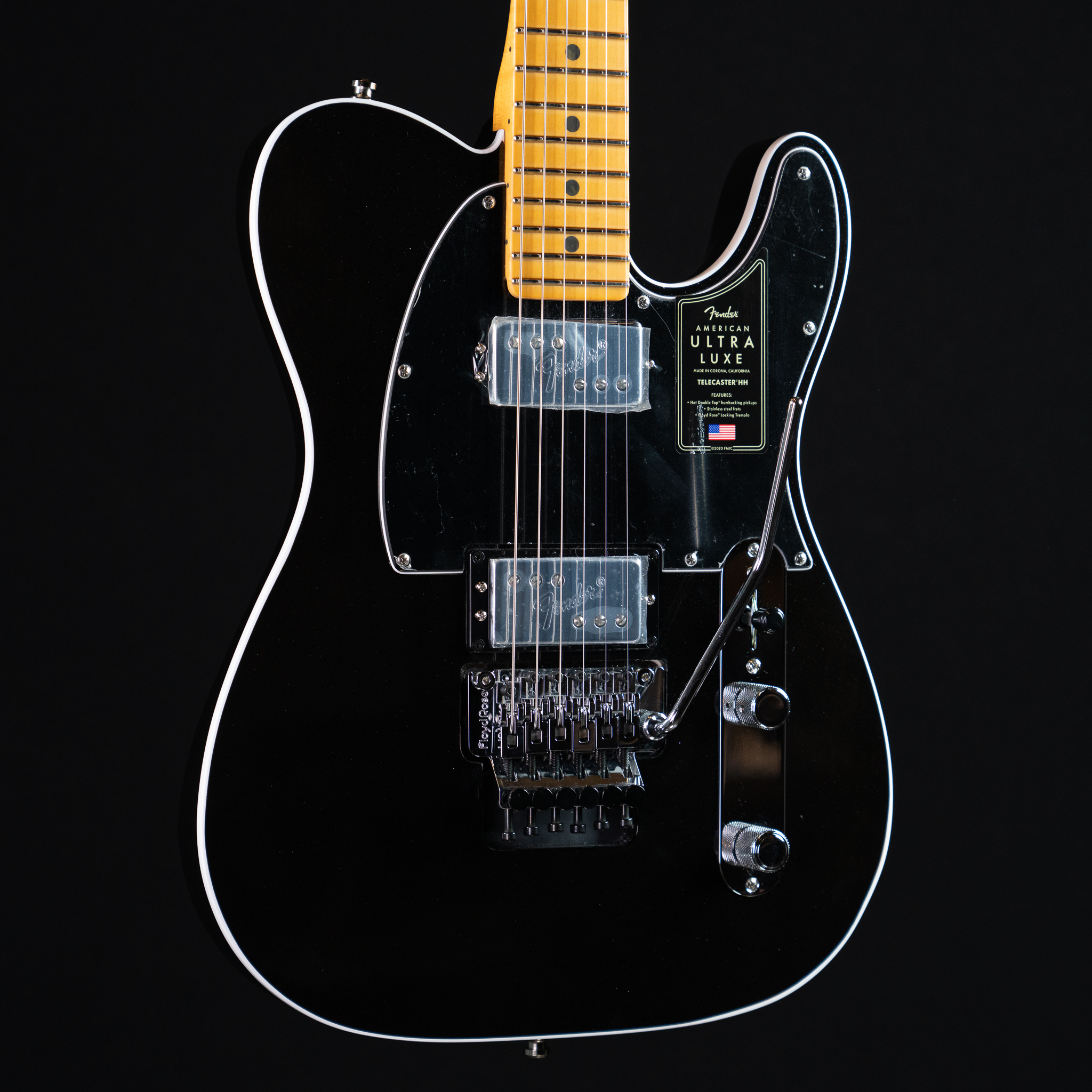 Fender Ultra Luxe HH Tele - Black