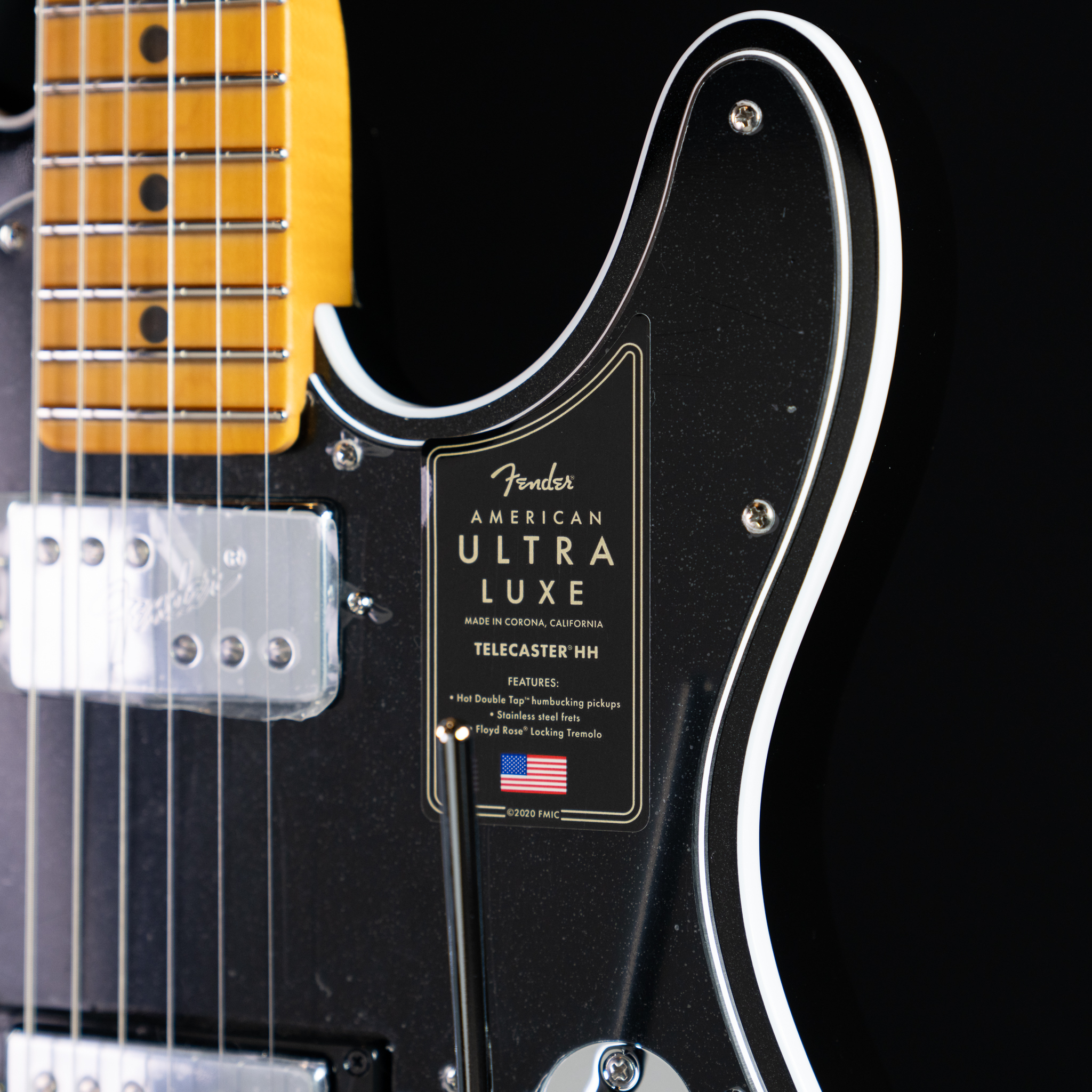 Fender Ultra Luxe HH Tele - Black