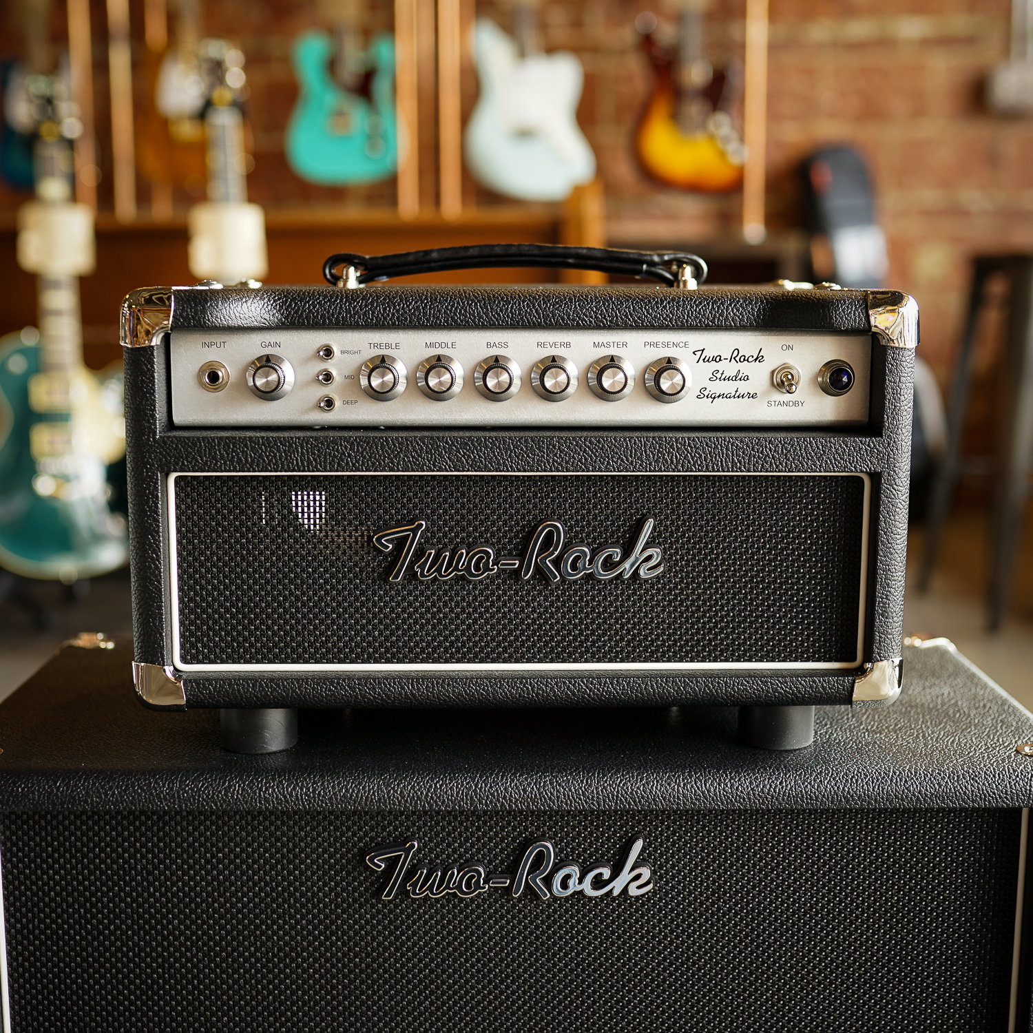 Two-Rock Studio Signature 35w Head - Black & Silver - FEBRUARY PRE