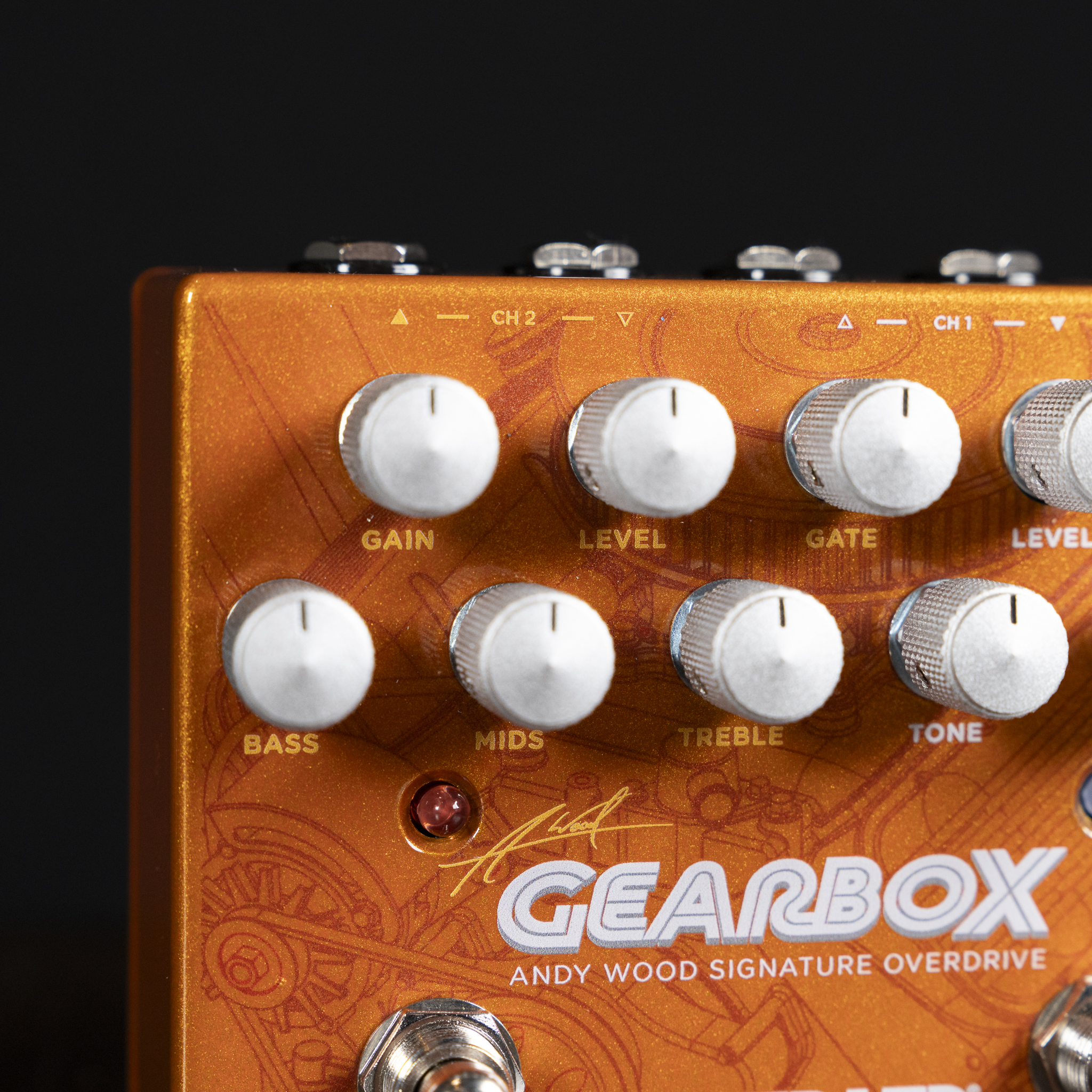 Wampler Andy Wood Gearbox Guitar Pedal | Shop Wampler Gearbox