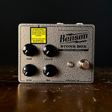 Benson Amps Stonk Box Fuzz Pedal