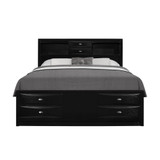 Black Veneer Bed