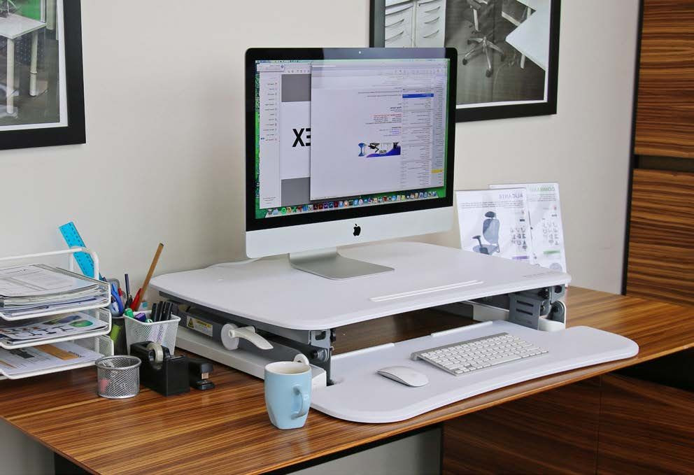 Sit/Stand Desktop Risers - OOScare Ergonomics