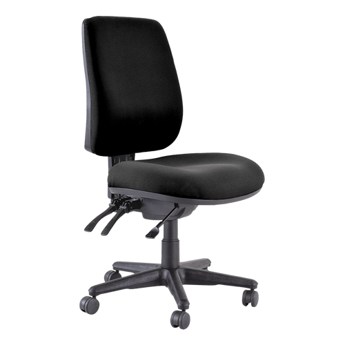 Roma Chair High Back 3 lever Black