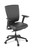 Cloud Execeutive Armchair Black leather fully upholstered