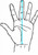 Mouse 3 in 1 vertical 70° Large left hand R-GO