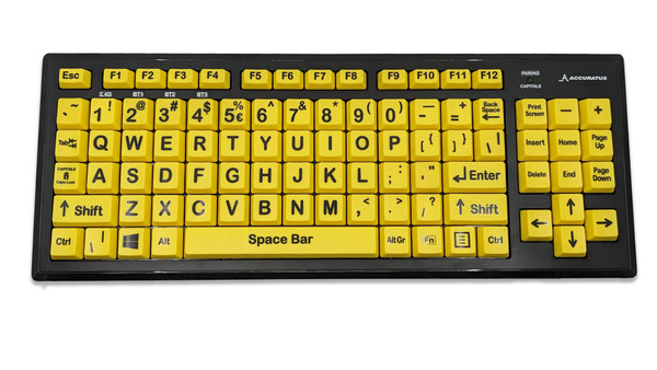 Monster 2 High Visibility Vision Assist Keyboard Bluetooth