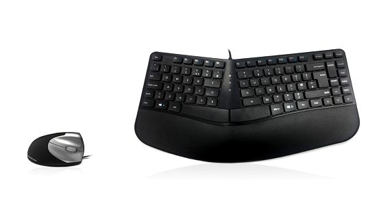 Combo Keyboard Contour with Upright mouse R/H wired