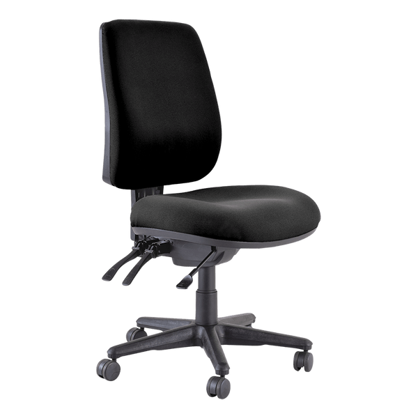 Roma Chair High Back 3 lever Black