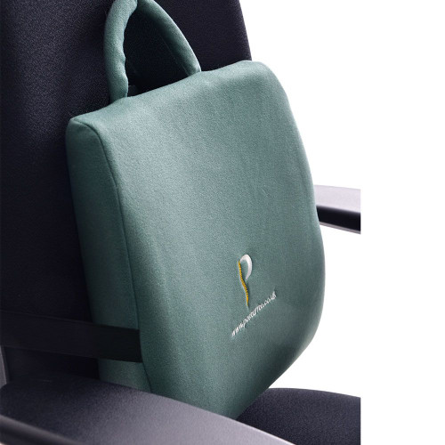 Curved Back Cushion with Carry Handle OOScare Ergonomics