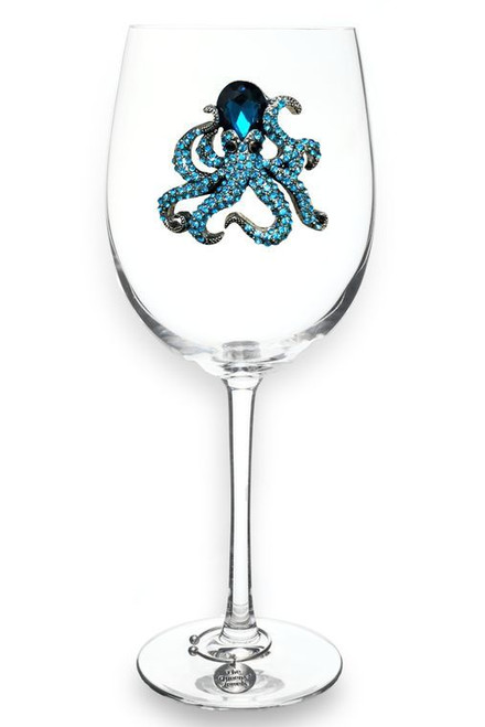 Stemmed Wine Glasses Octopus