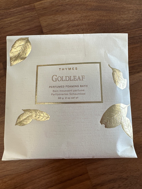 Thymes Goldleaf Bath Powder Envelope